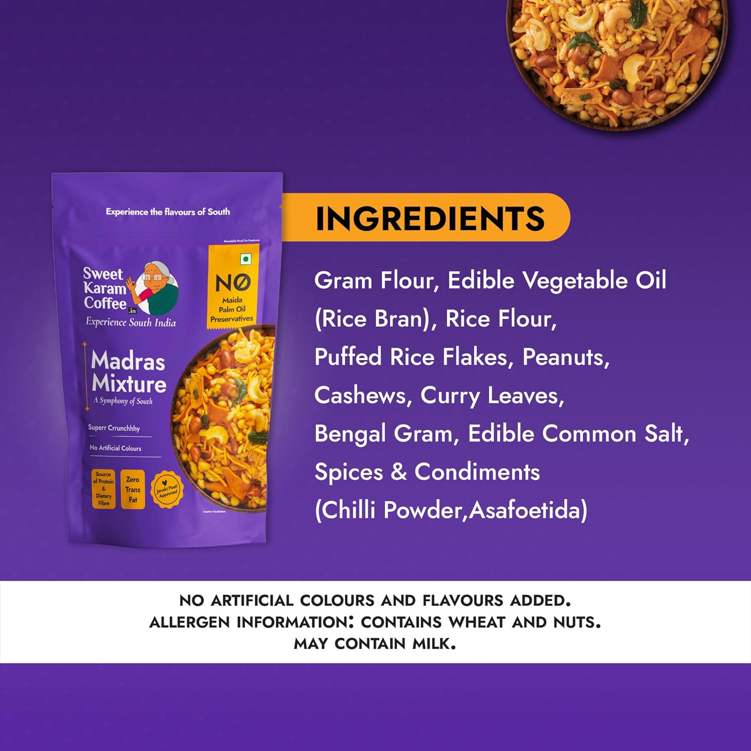 Sweet Karam Coffee Special Madras Mixture
