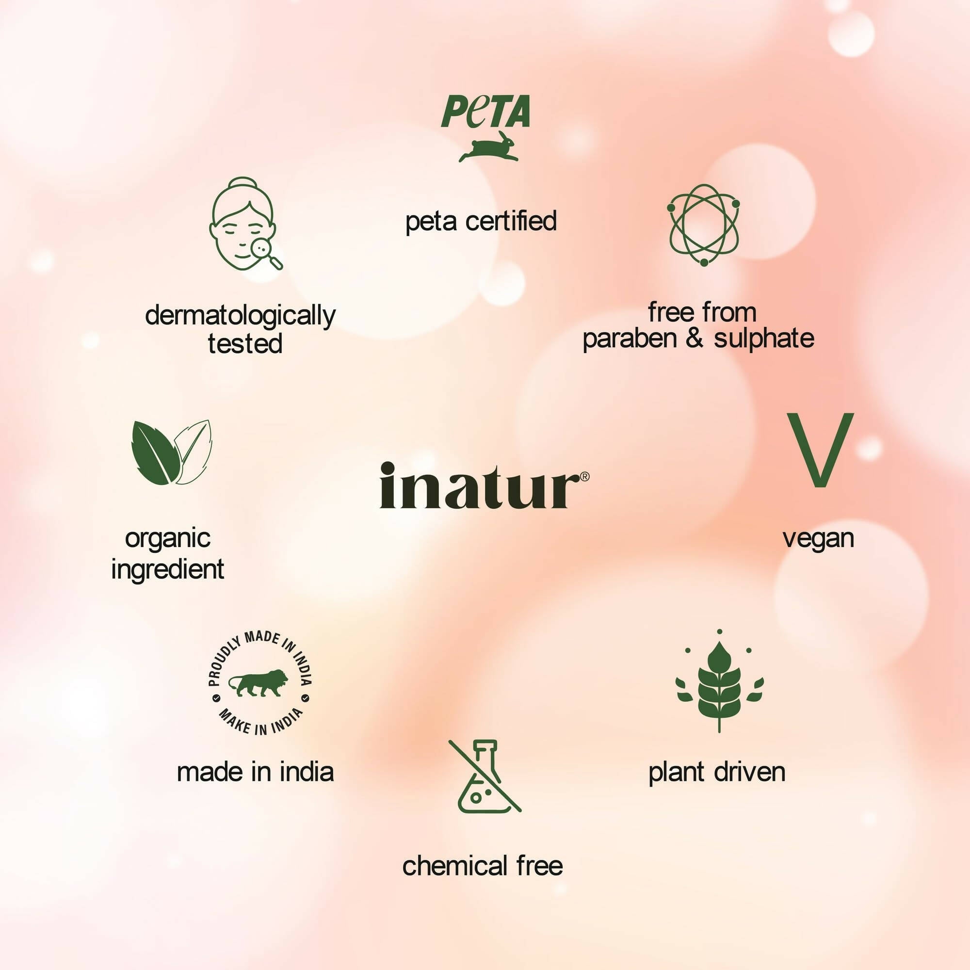 Inatur Lip and Cheek Tint Cherry