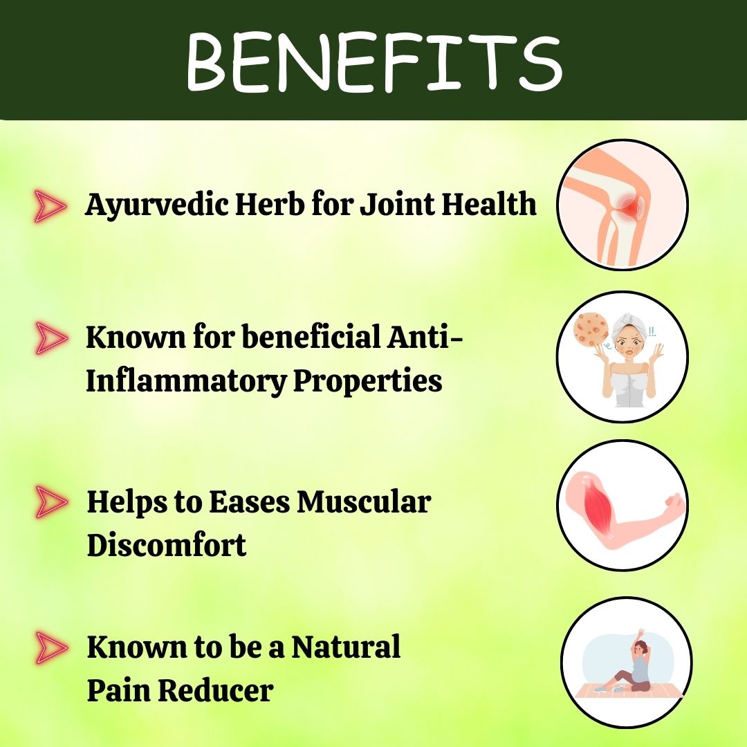 Herbal Hills Nirgundi Joint Care Tablets - 60 Tablets