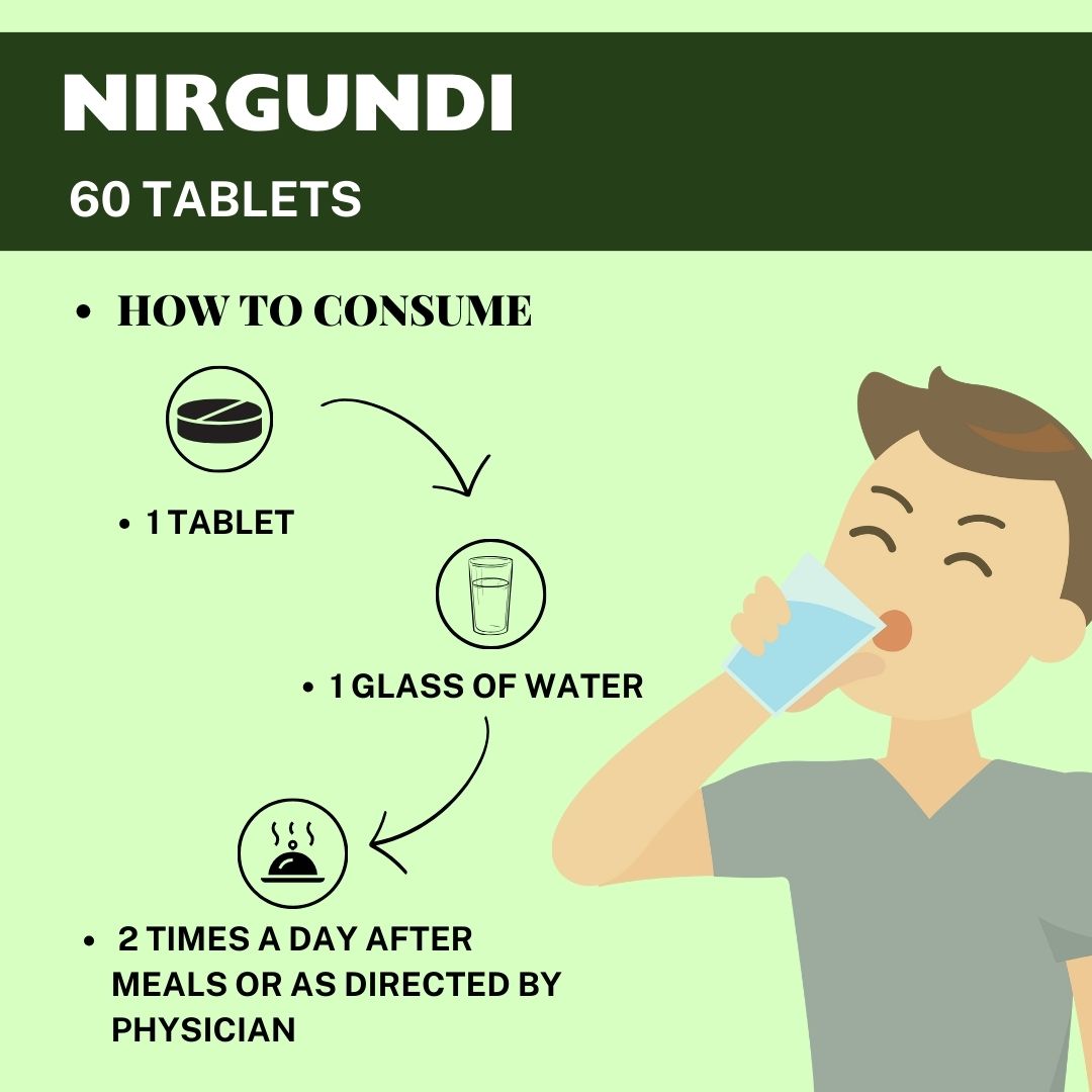 Herbal Hills Nirgundi Joint Care Tablets - 60 Tablets