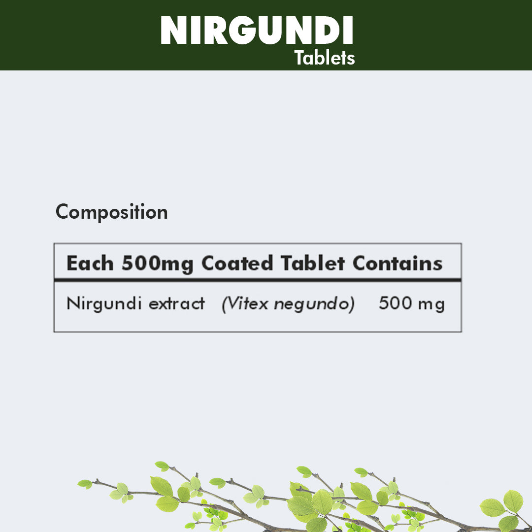 Herbal Hills Nirgundi Joint Care Tablets - 60 Tablets