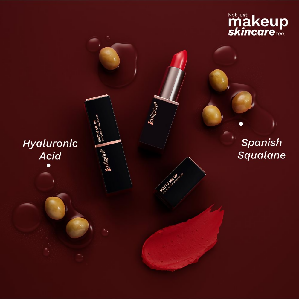 Pilgrim Matte Me Up! Bullet Lipstick - 02 Caramel Guilt