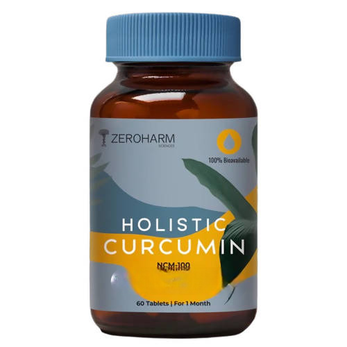 Zeroharm Holistic Curcumin with Piperine Tablets