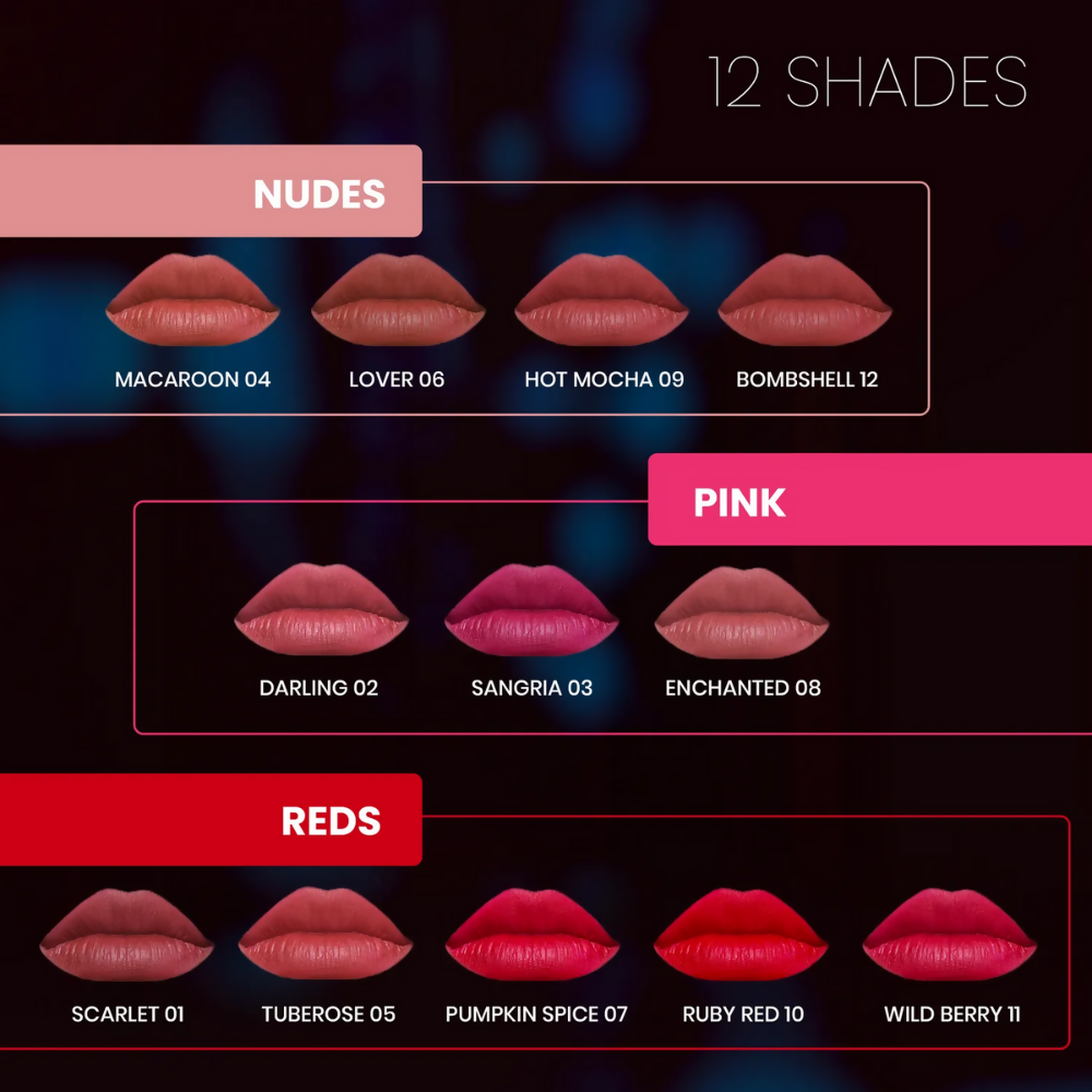 NY Bae Transfer-proof Matte Crayon Lipstick – Enchanted 08