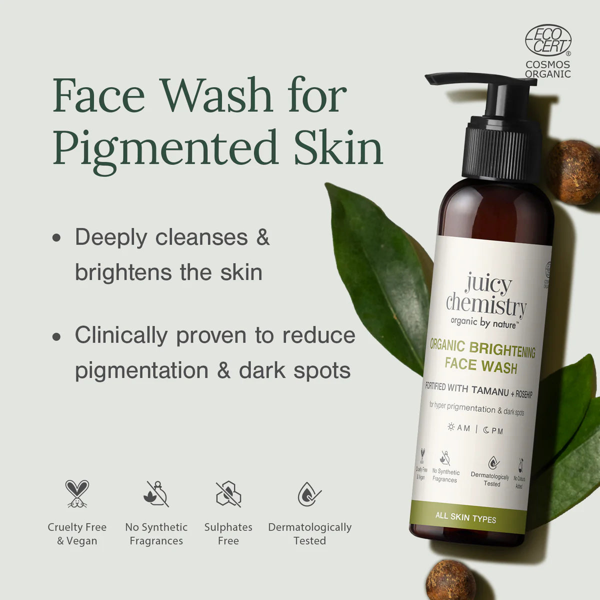 Tamanu, Kakadu Plum and Frankincense Face Wash