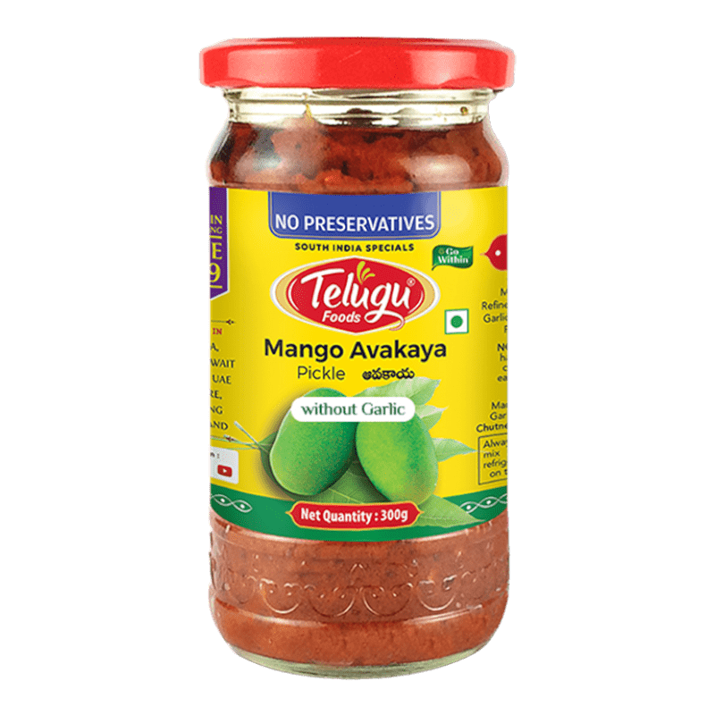 Telugu Foods Mango Avakaya Pickle 300g