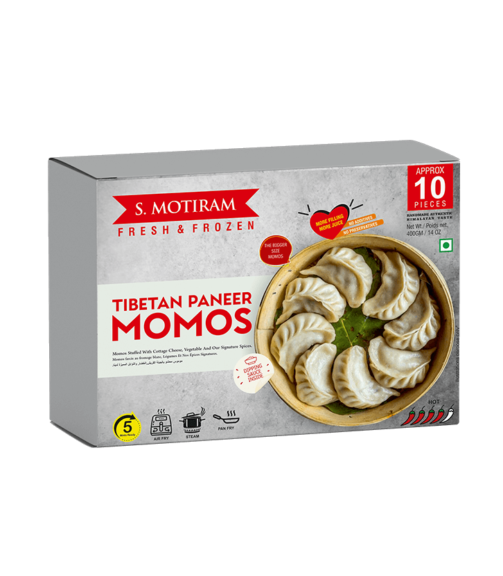 S Motiram Tibetian Paneer Momos 400g
