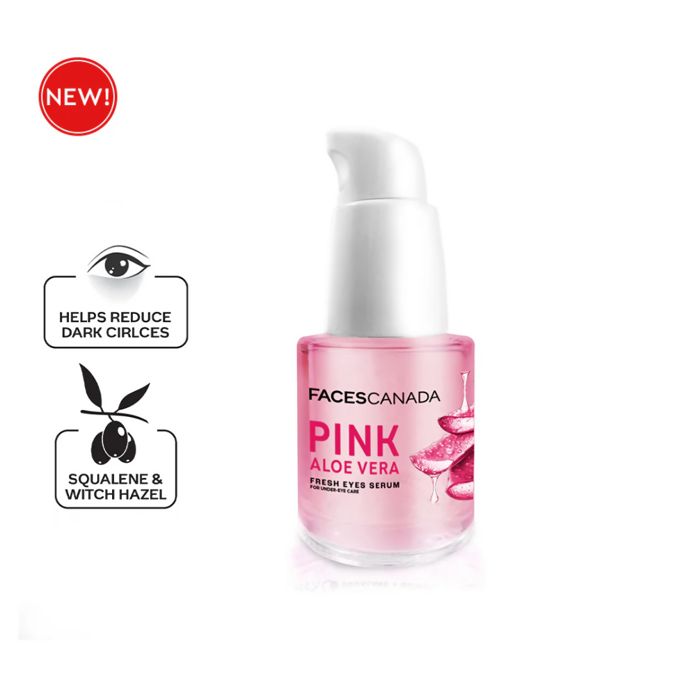 Faces Canada Pink Aloe Vera Fresh Eyes Serum