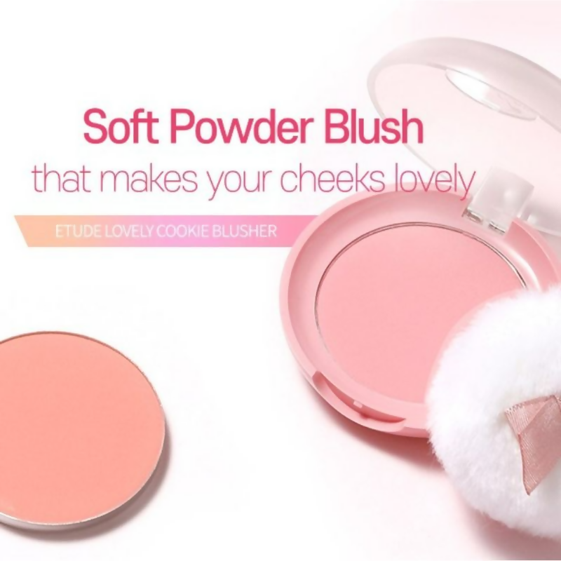 Etude House Lovely Cookie Pressed Powder Blush - Sweet Coral