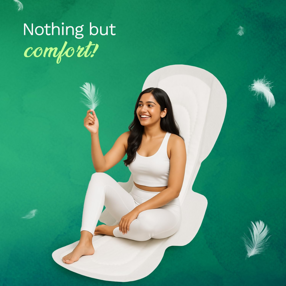 Pee Safe Comfort Ultra Thin Sanitary Pads For Women - XXL