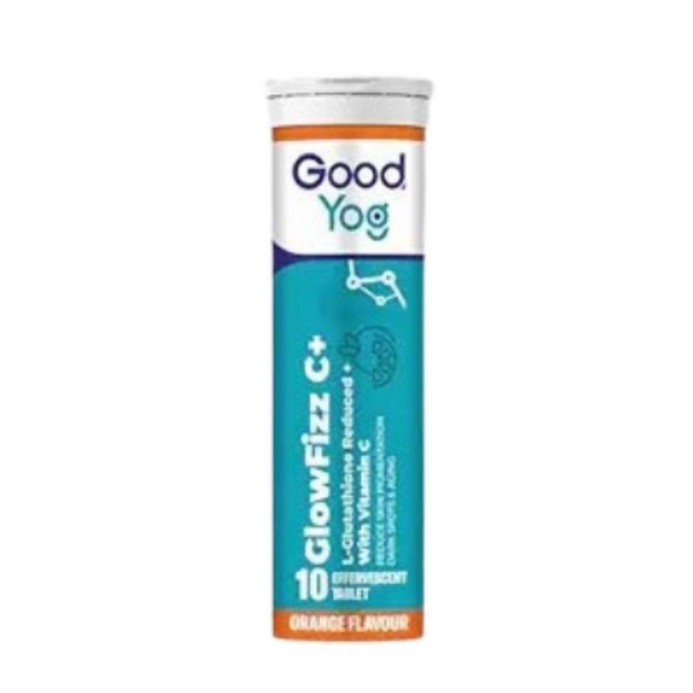 GoodYog Liposomal Glutathione 500mg Effervescent Tablets with Vitamin C