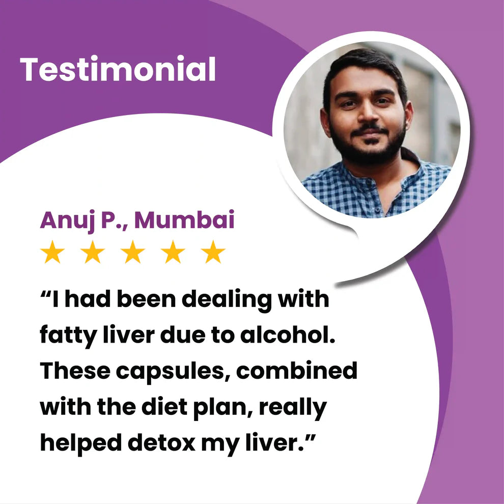 Dr Mantra Liver Detox Capsules for Liver Detox & Overall Liver Health| 30 Capsules