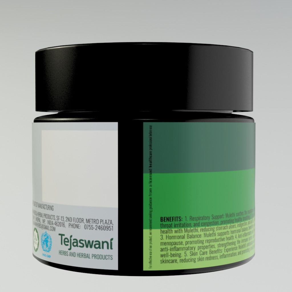 Tejaswani Herbs and Herbal Products Herbal Mulethi Powder