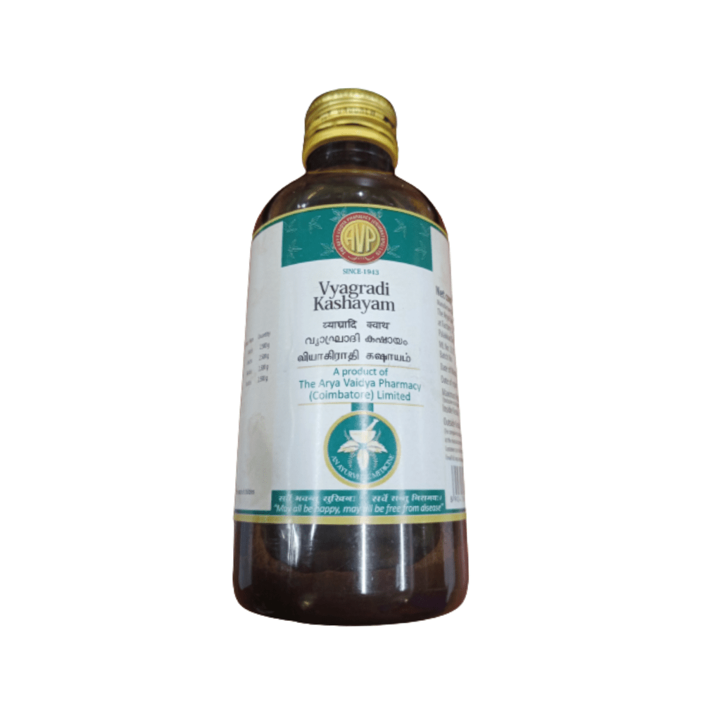 AVP Ayurveda Vyaghryadi Kashayam Syrup