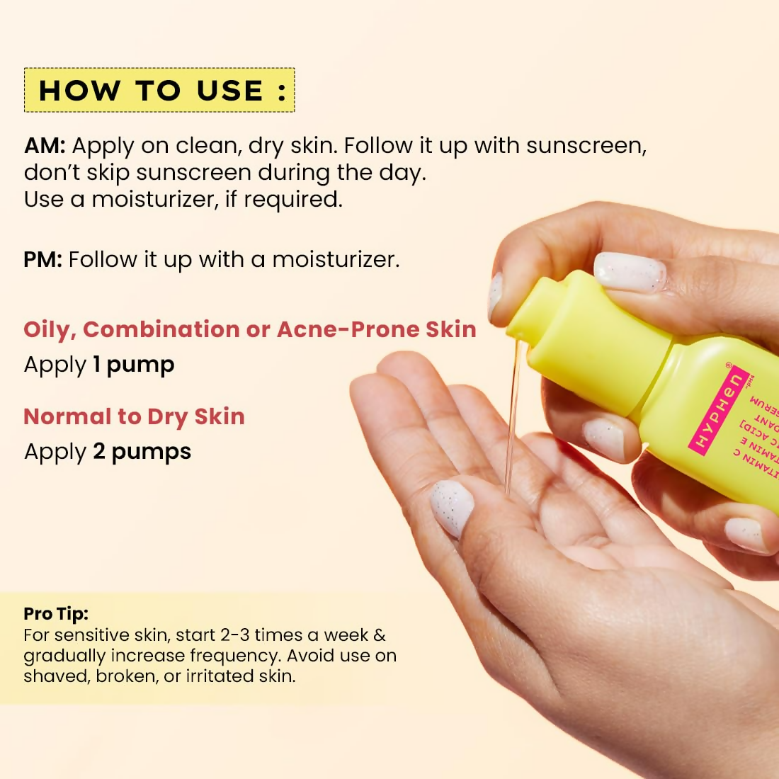 Hyphen By Kriti Sanon 10% Vitamin C, 1% Vitamin E & Ferulic Acid Serum