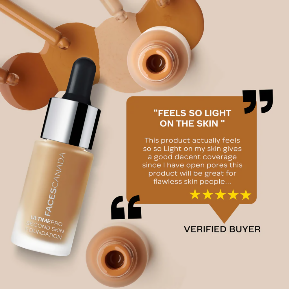 Faces Canada Ultime Pro Second Skin Foundation - Absolute Ivory 012
