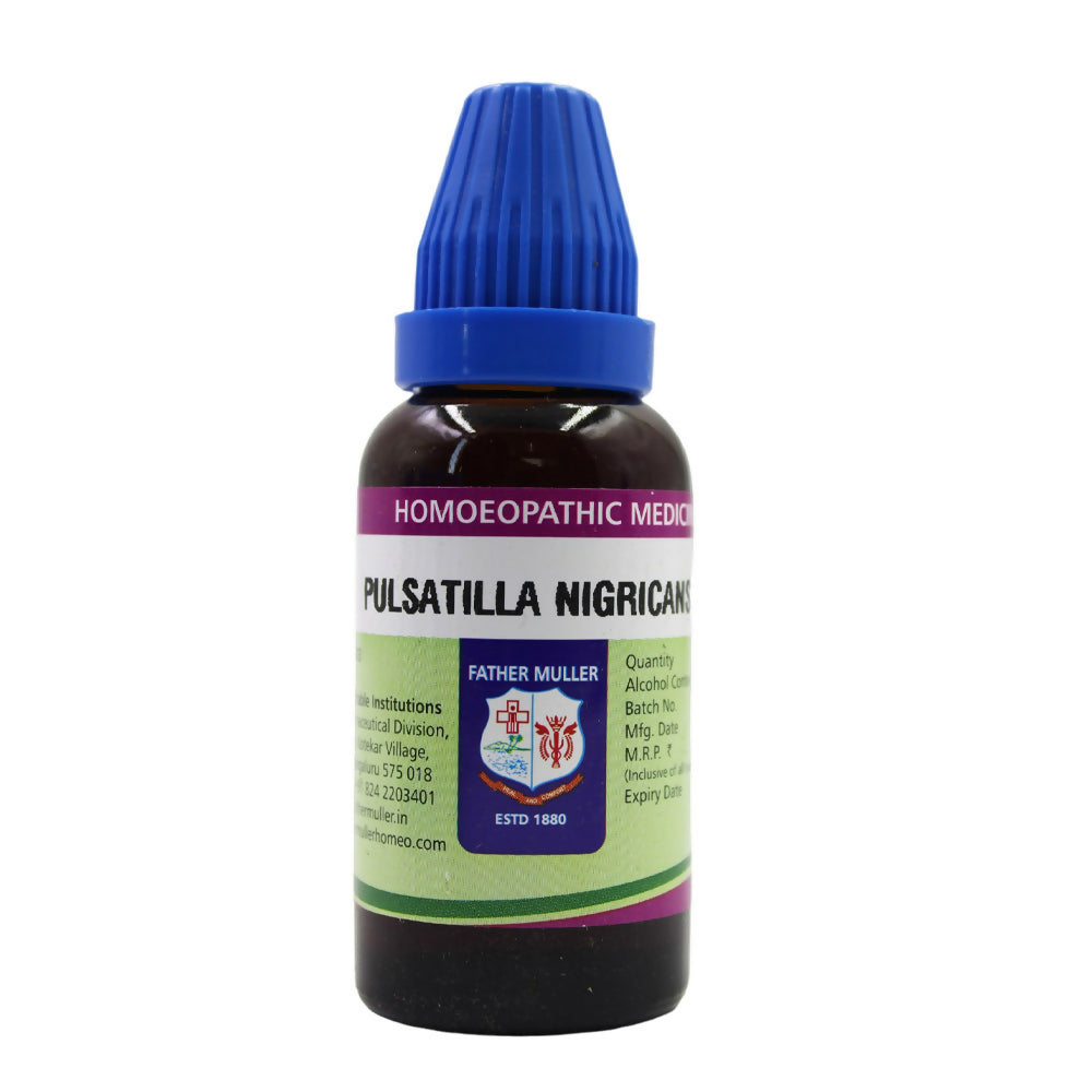 Father Muller Pulsatilla Nigricans Mother Tincture Q
