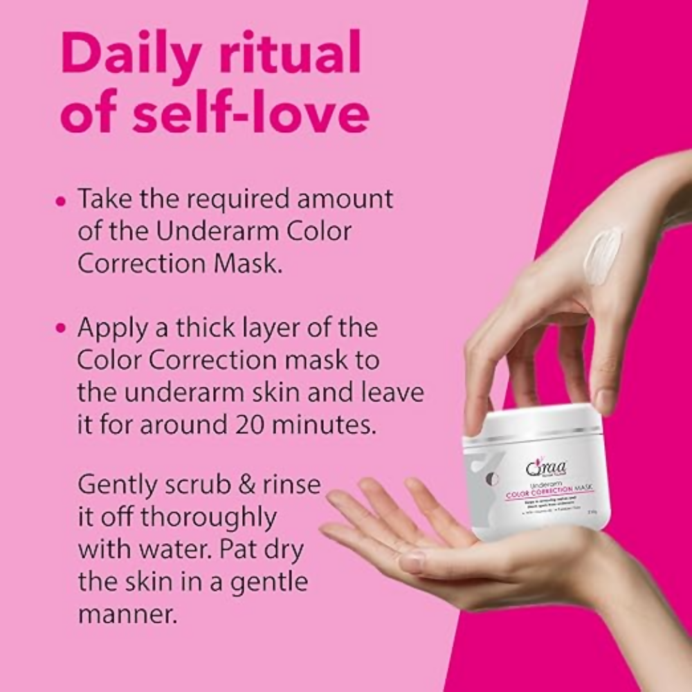 Qraa Underarm Brightening Color Correction Mask