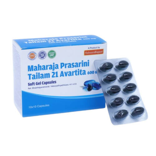 Sahasrayogam Maharaja Prasarini Tailam 21 Avartita Capsules