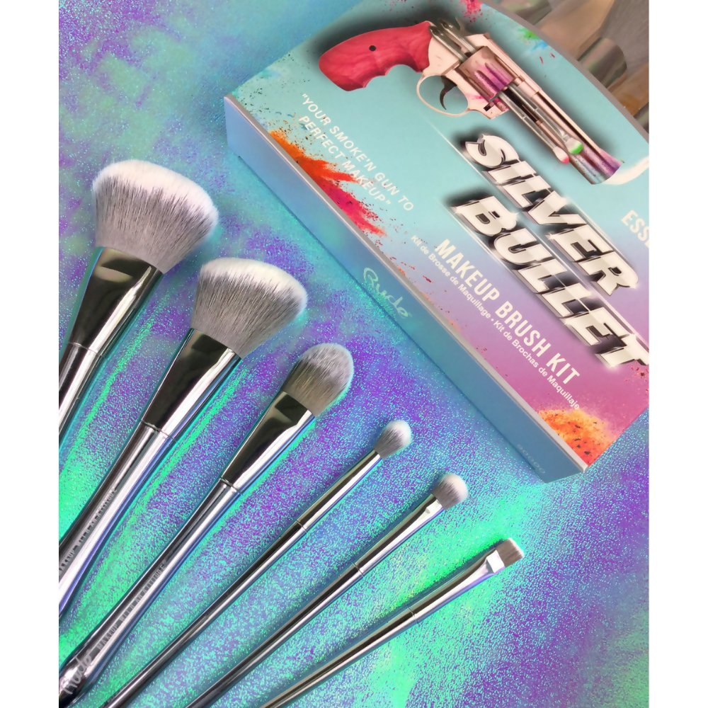 Rude Cosmetics Silver Bullet Foundation Brush - Remington