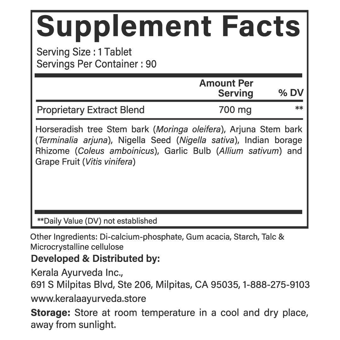 Kerala Ayurveda USA Vital Flow - Normact Tablets