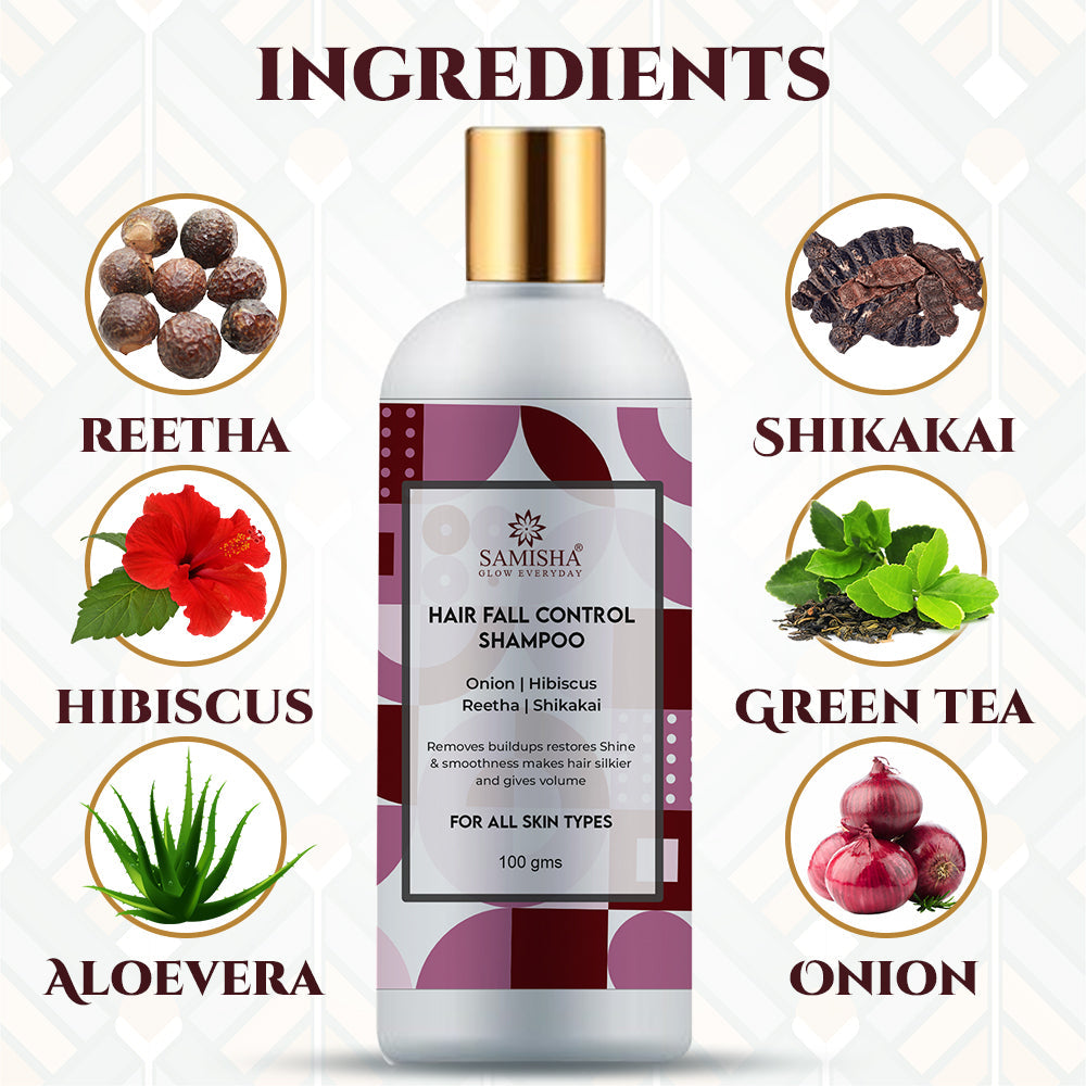 Samisha Red Onion Hair Shampoo