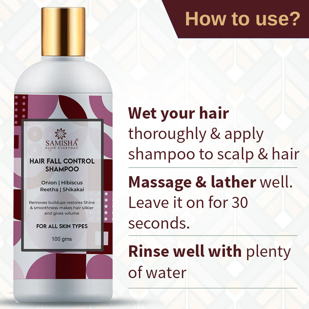 Samisha Red Onion Hair Shampoo