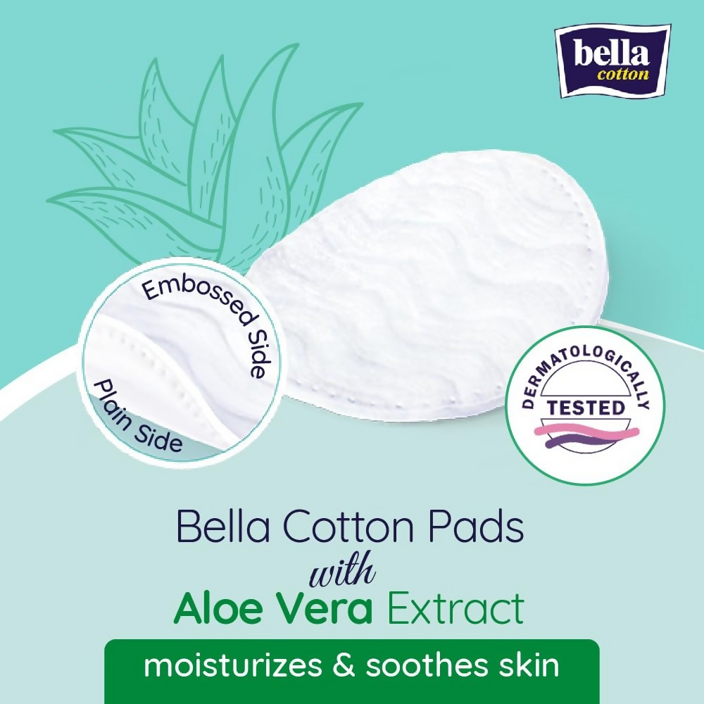 Bella Cotton Pads - Aloe Vera Extract
