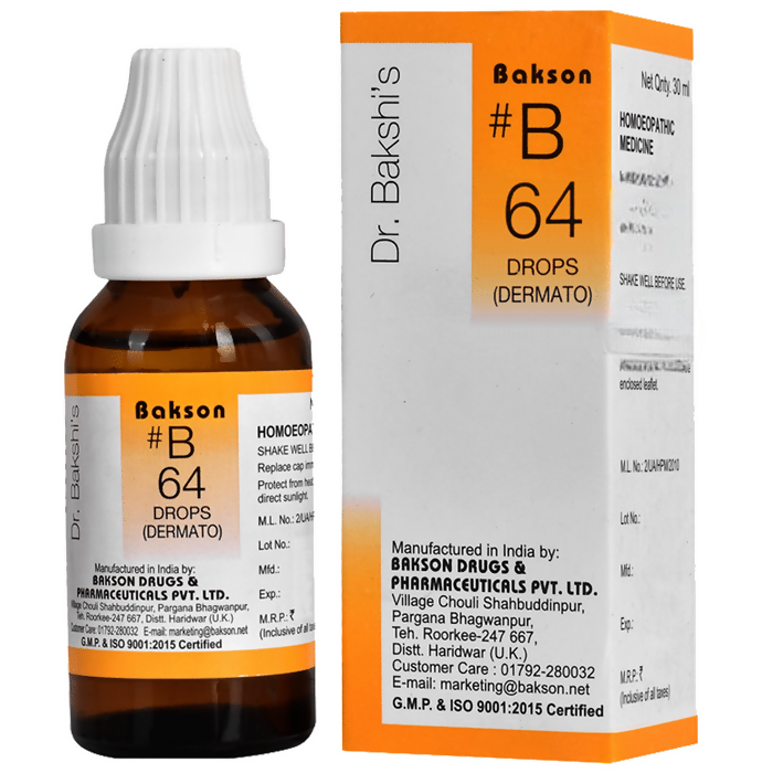 Bakson's Homeopathy B64 Drops