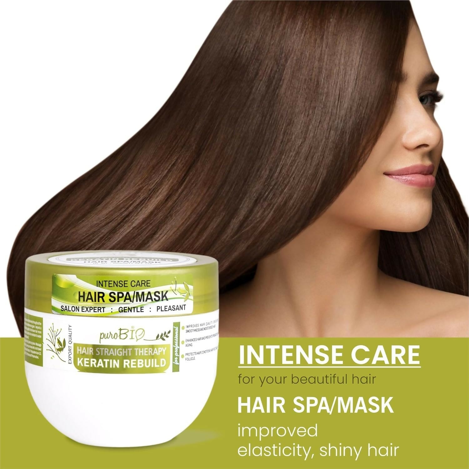 Purobio Sulphate Free Keratin Rebuild Hair Mask