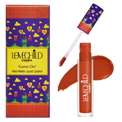 LoveChild By Masaba Gupta Bonus Transfer-proof Rustic Orange Liquid Lipstick