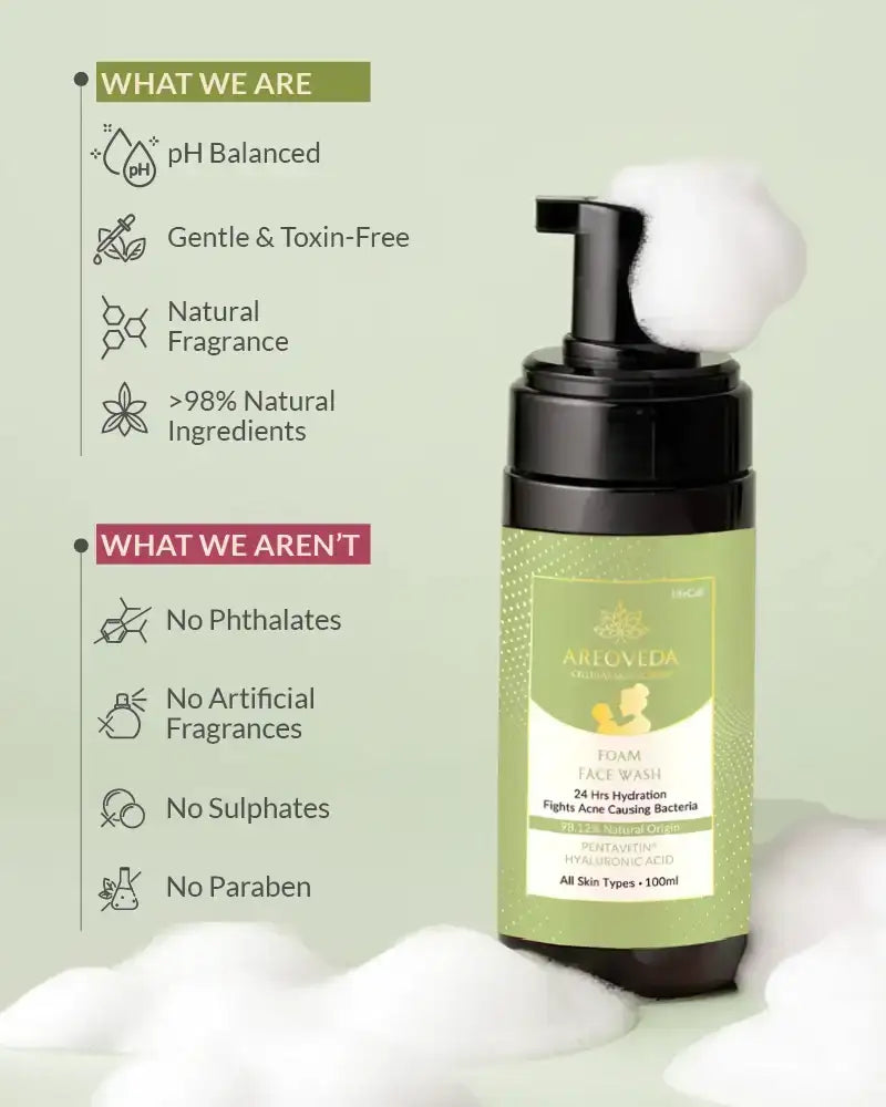 AreoVeda Foam Face Wash