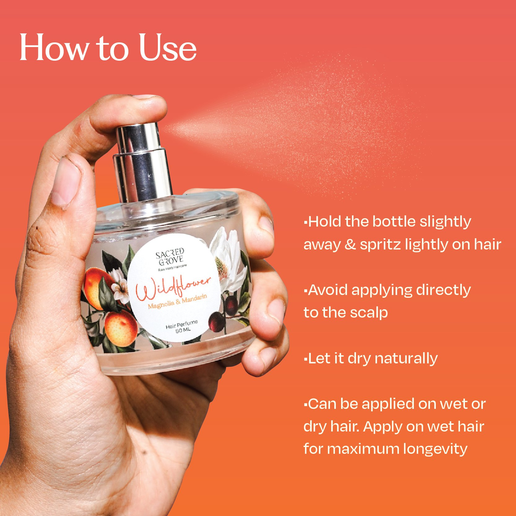 Sacred Grove Wildflower: Hair Perfume For Women