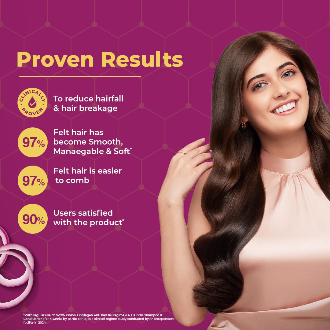 Wow Skin Science Red Onion Black Seed Oil Shampoo