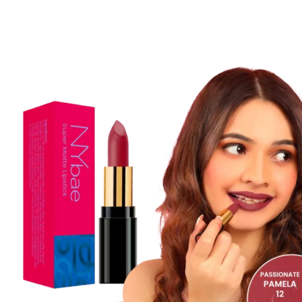NY Bae Super Matte Lipstick - Passionate Pamela 12