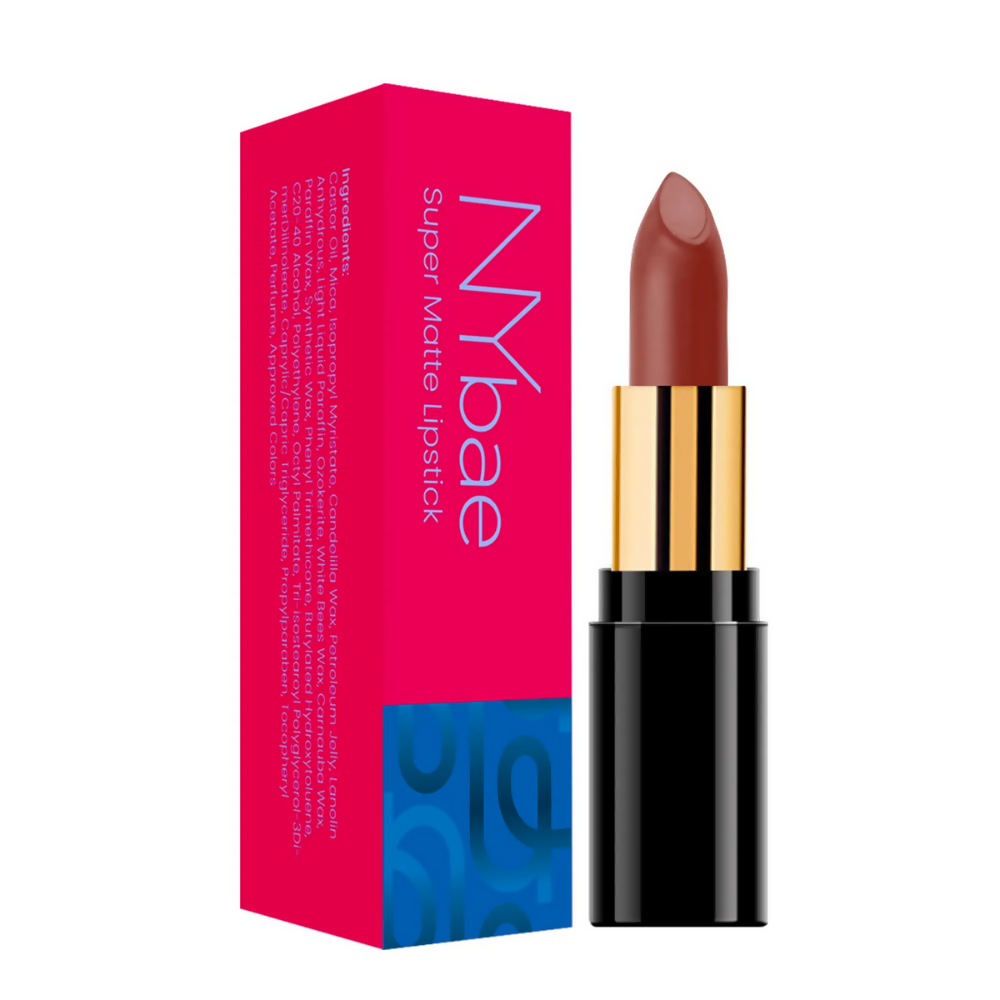 NY Bae Super Matte Lipstick - Peppy Pearson 1