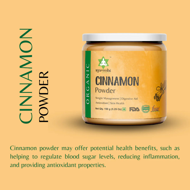 Ayurvedix Organic Cinnamon Powder