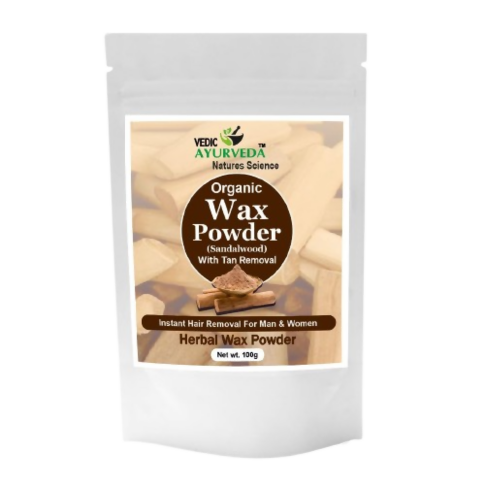 VedicAyurveda Herbal Wax Powder - Sandalwood