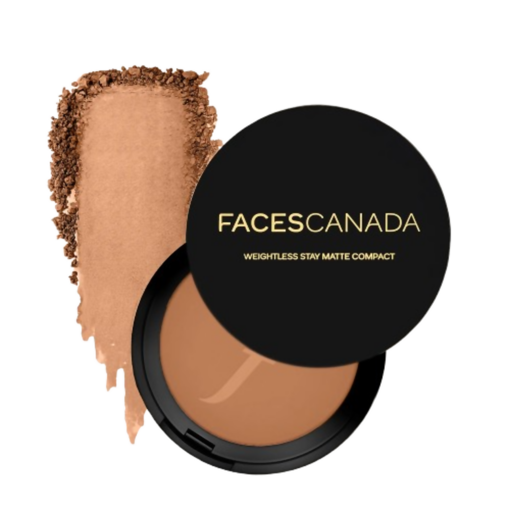 Faces Canada Compact Powder - Face Powder with SPF 20 - Natural Almond 06