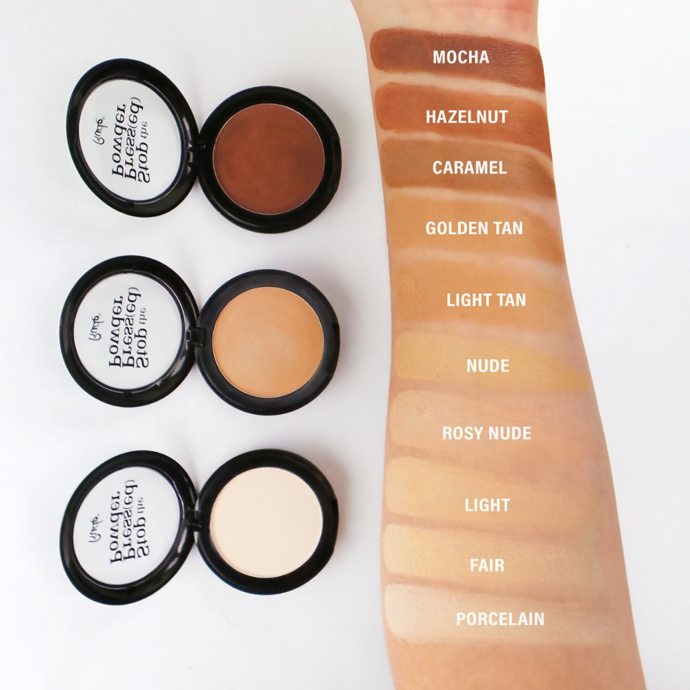 Rude Cosmetics Stop The Pressed Powder - Light Tan 09