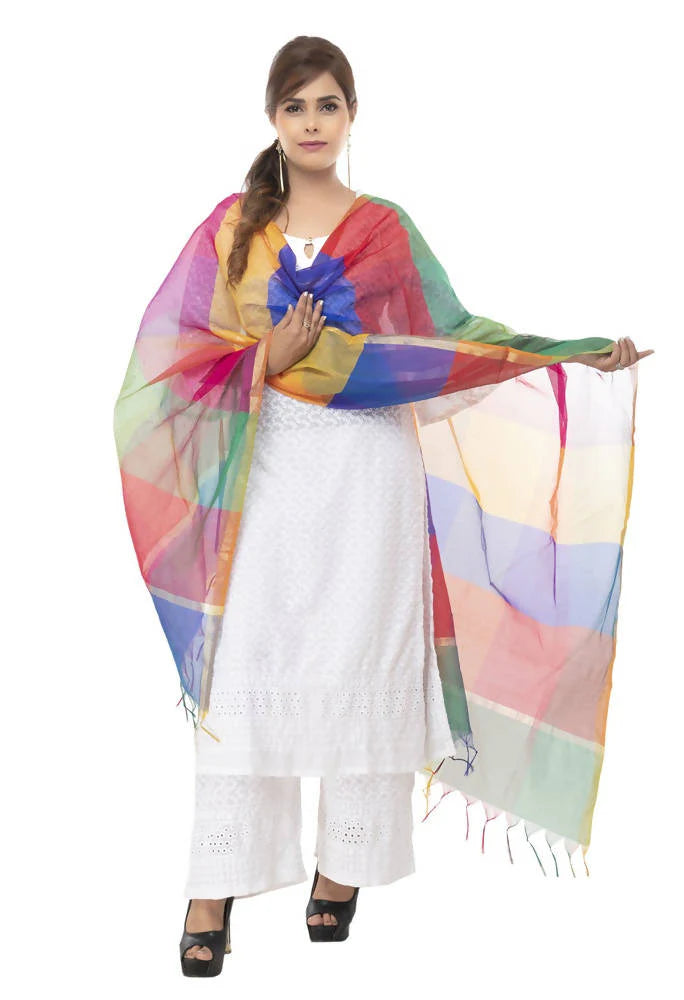 Mominos Fashion Multi Banarsi Multi Dupatta