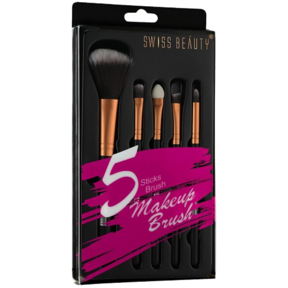 Swiss Beauty Makeup Brushes - Gold