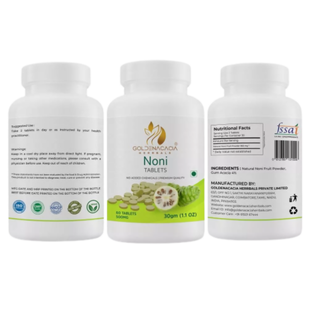 Goldenacacia Herrbals Noni Fruit Tablets (1000mg)