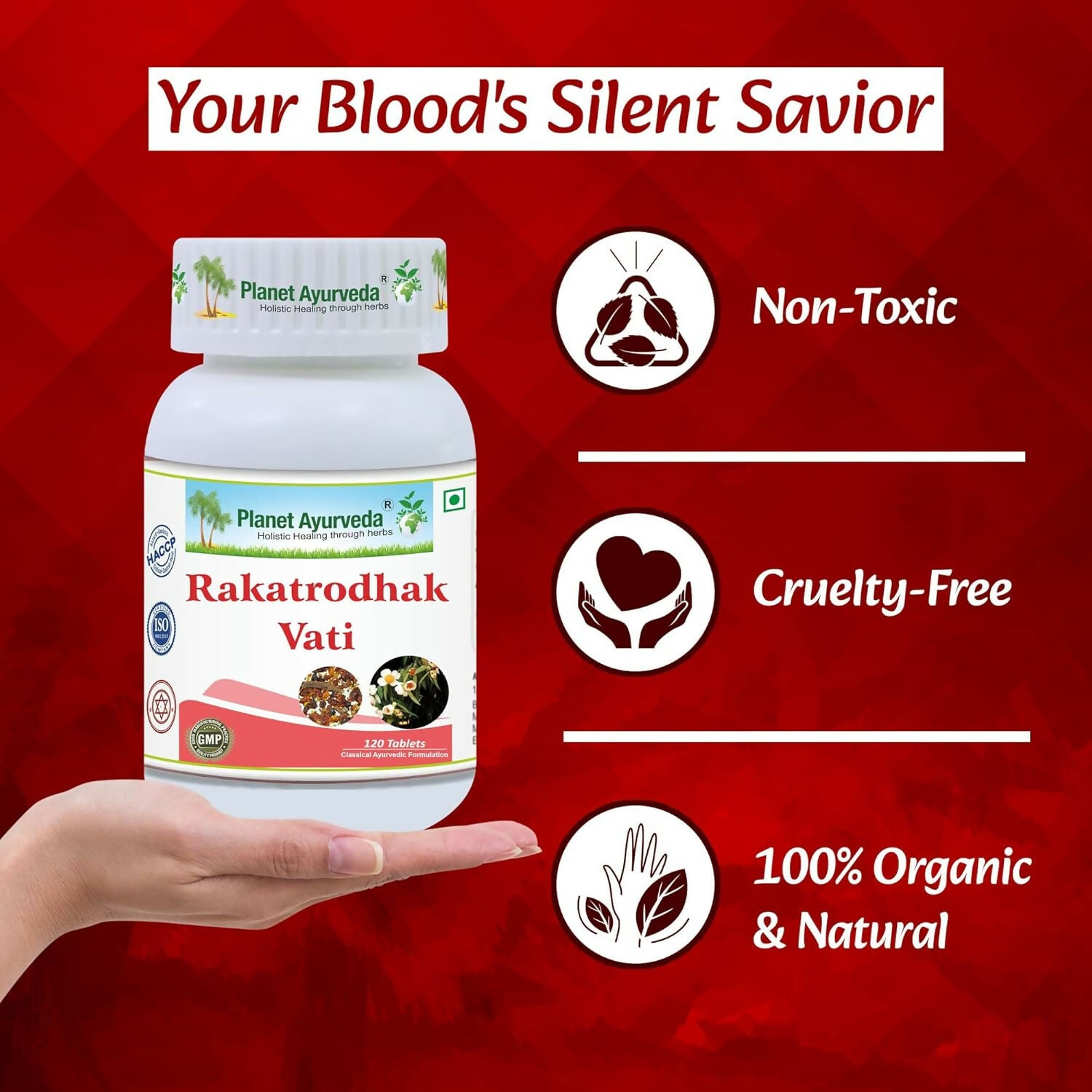 Planet Ayurveda Rakatrodhak Vati