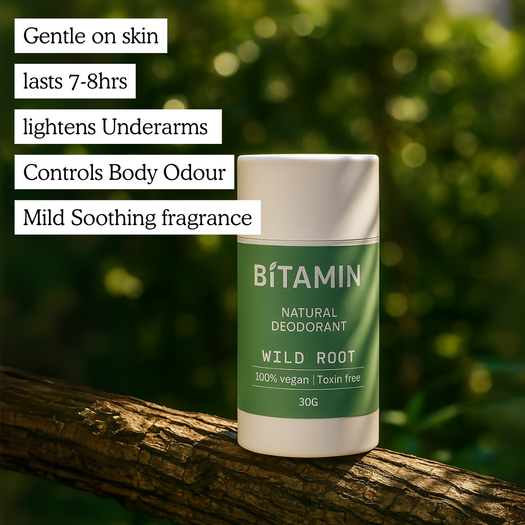 Bitamin Natural Wild Root, Seasalt Deodorant Roll On