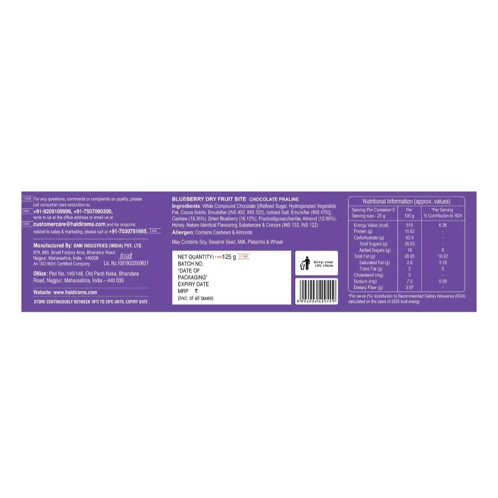 Haldiram's Blueberry Delights
