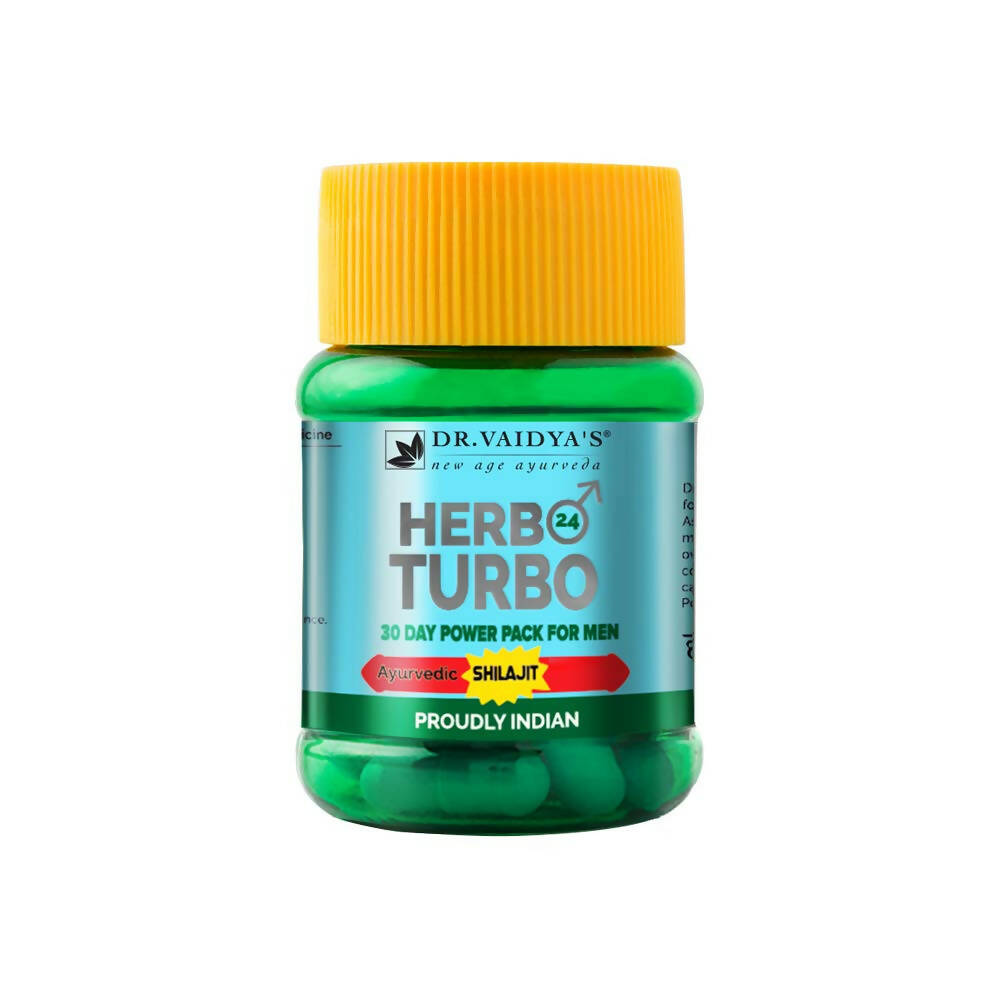 Dr. Vaidya's Herbo 24 Turbo Capsules For Men