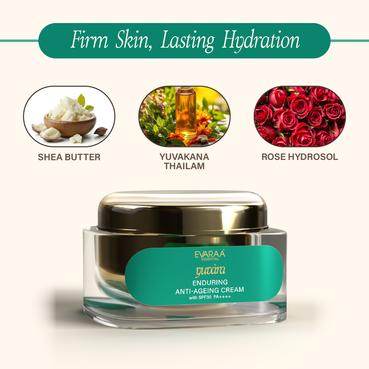 Evaraa Essential Enduring Anti Aging Cream