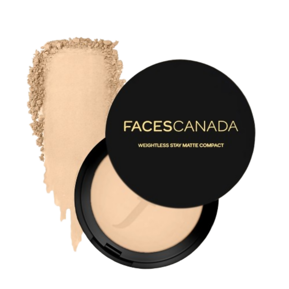 Faces Canada Compact Powder - Face Powder with SPF 20 - Natural 02