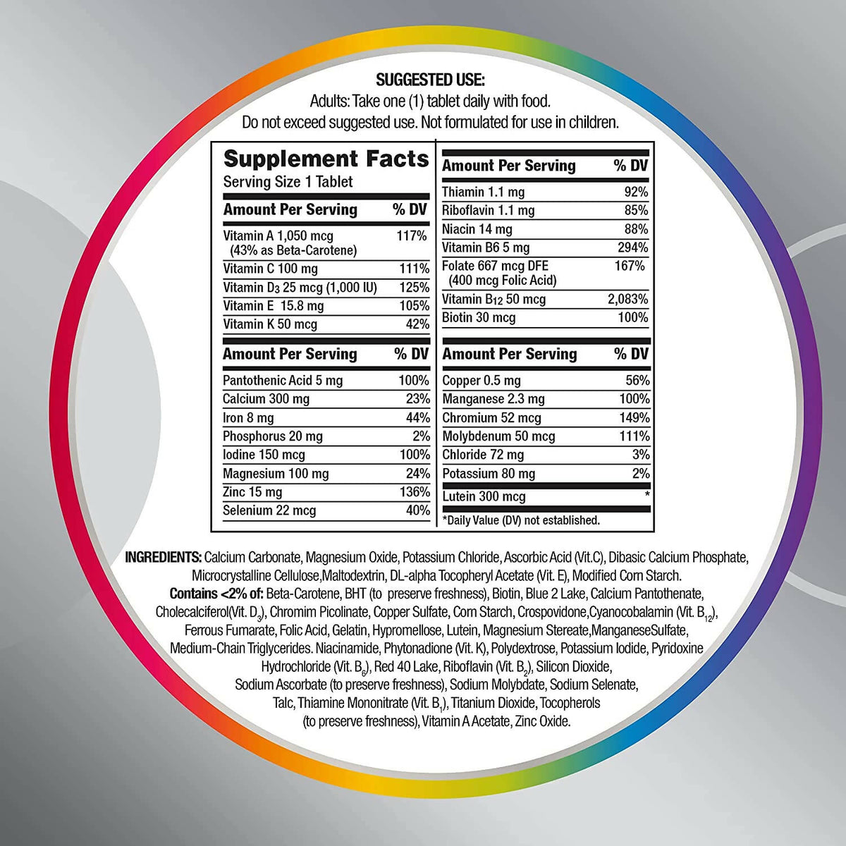 Centrum Silver Women 50+ Multivitamin Tablets